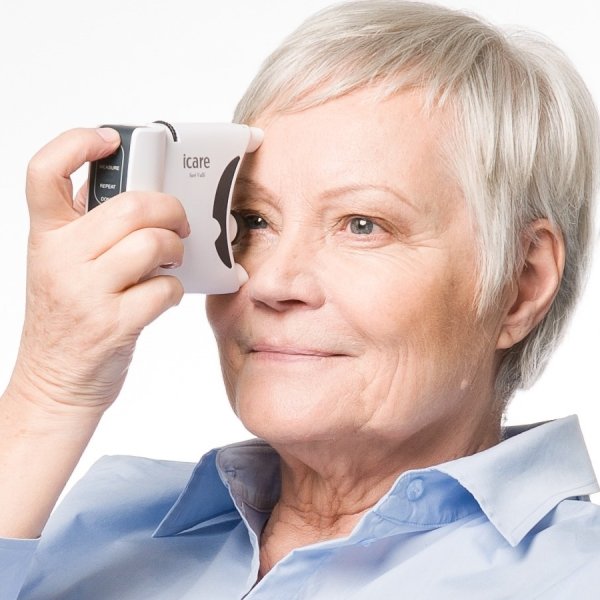 Portable Intraocular Pressure Monitor for People with Glaucoma