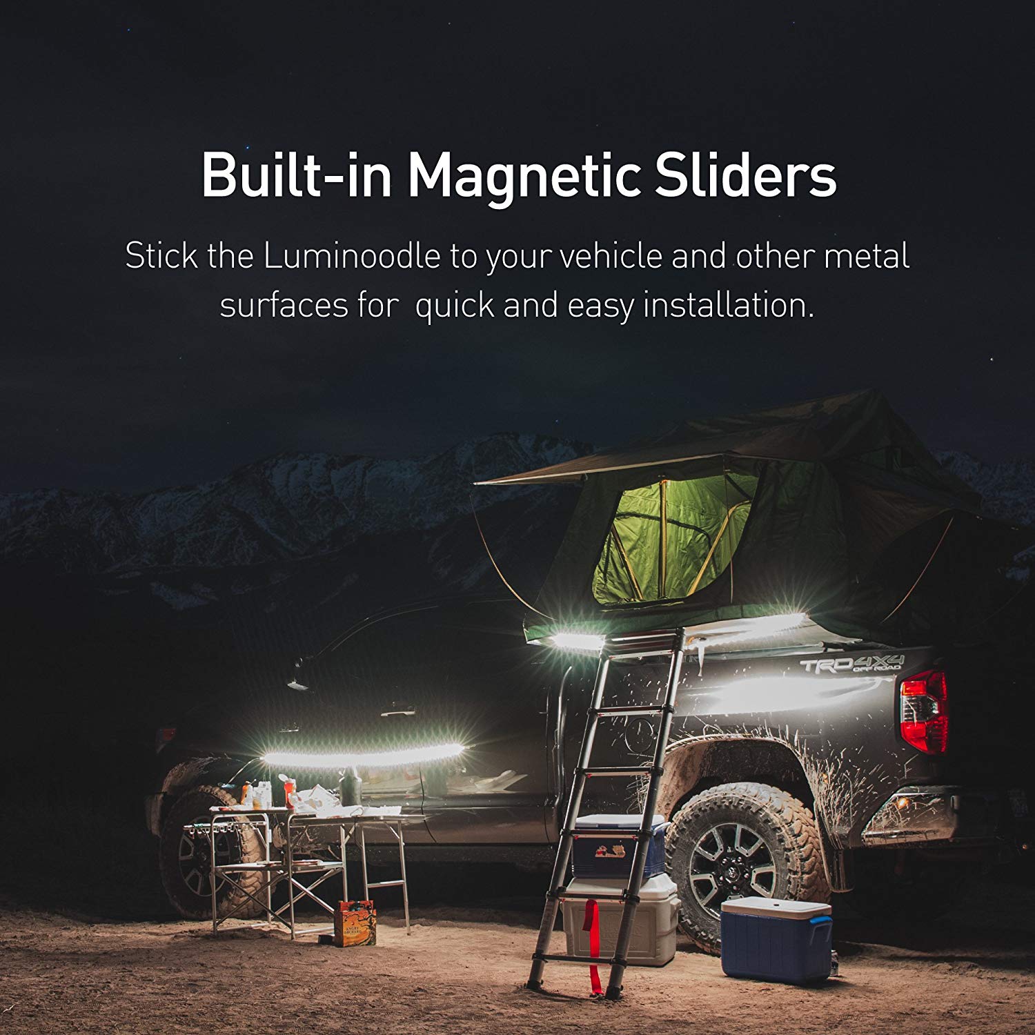 Portable LED Light Rope and Lantern