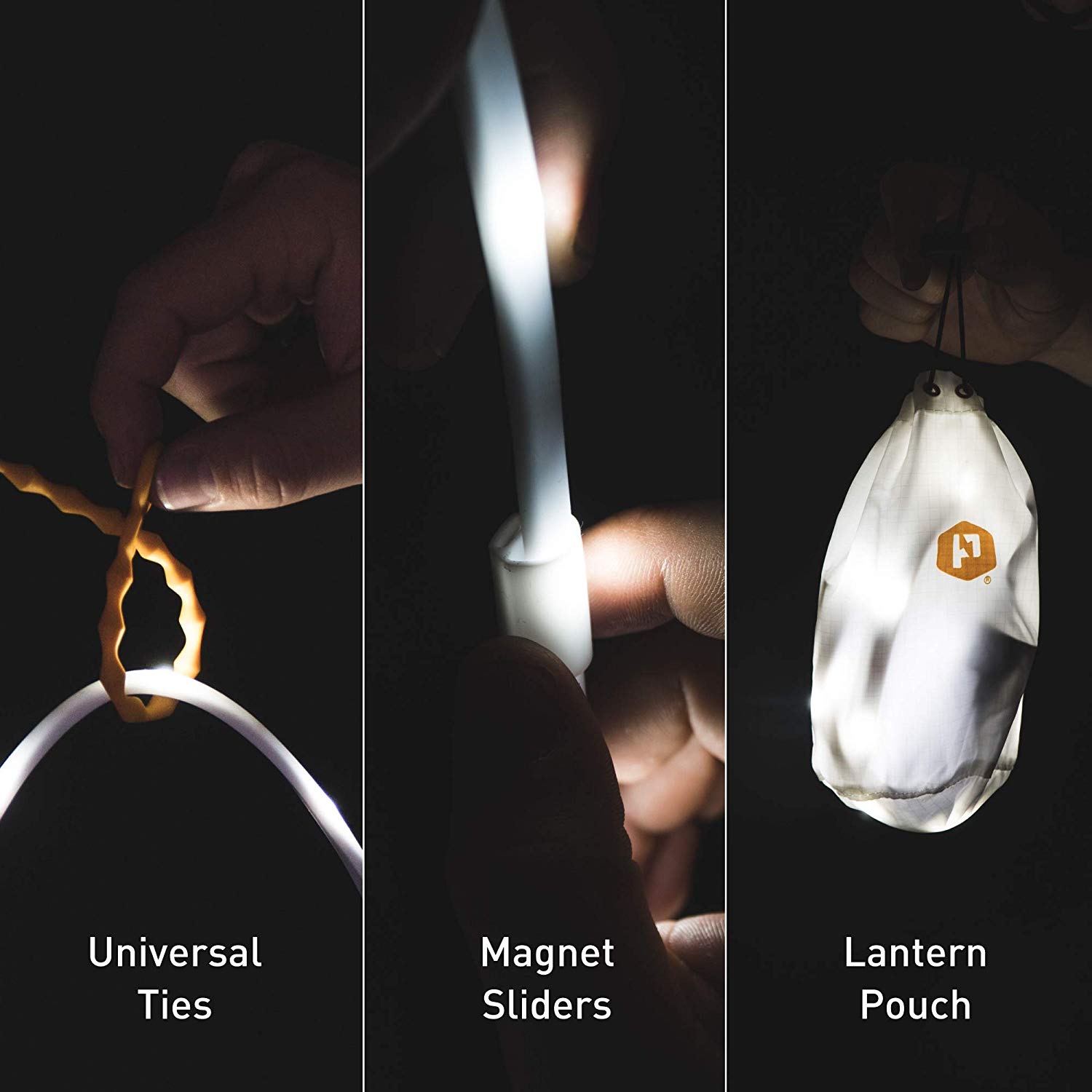 Portable LED Light Rope and Lantern