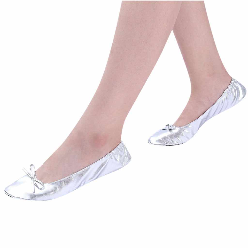 Portable Roll Up Slipper Shoes