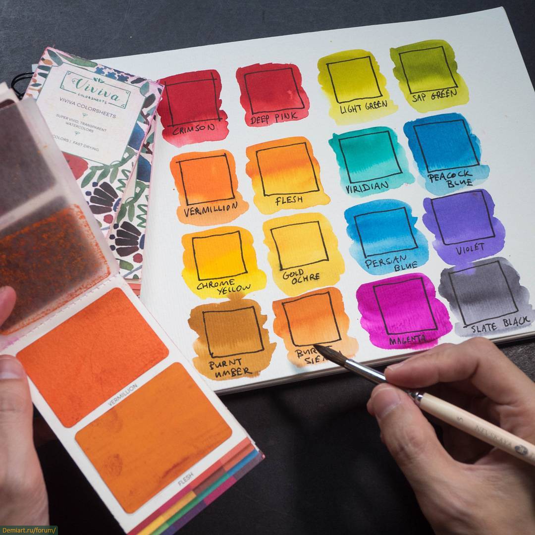 Portable Watercolor Kit