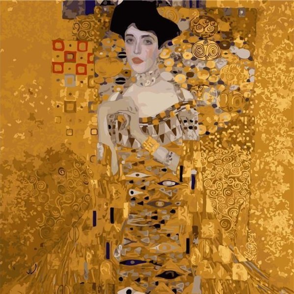 Portrait of Adele Bloch-Bauer - Gustav Klimt - Paint By Numbers Kit