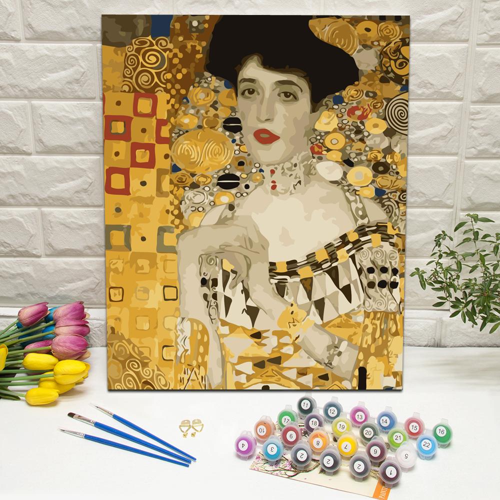 Portrait of Adele Bloch-Bauer - Gustav Klimt - Paint By Numbers Kit