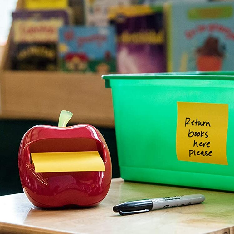 Post-it Pop-up Apple-Shaped Notes Dispenser