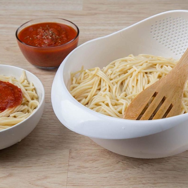  Prep & Serve Multi-Function Bowl with Integrated Colander