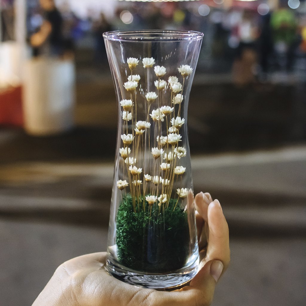 Preserved Flowers Carafe