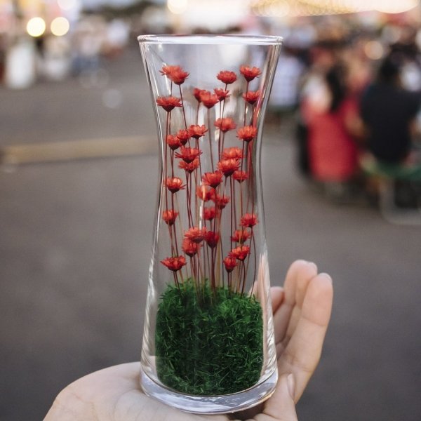 Preserved Flowers Carafe