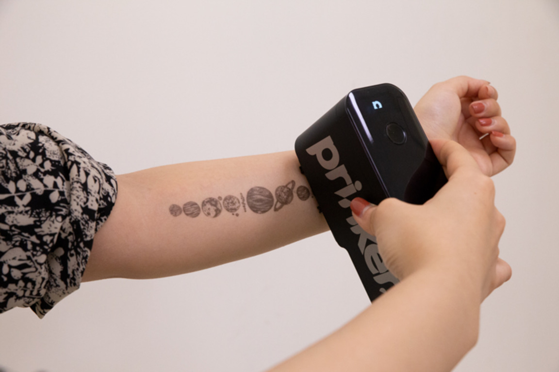 Prinker Temporary Tattoo Device