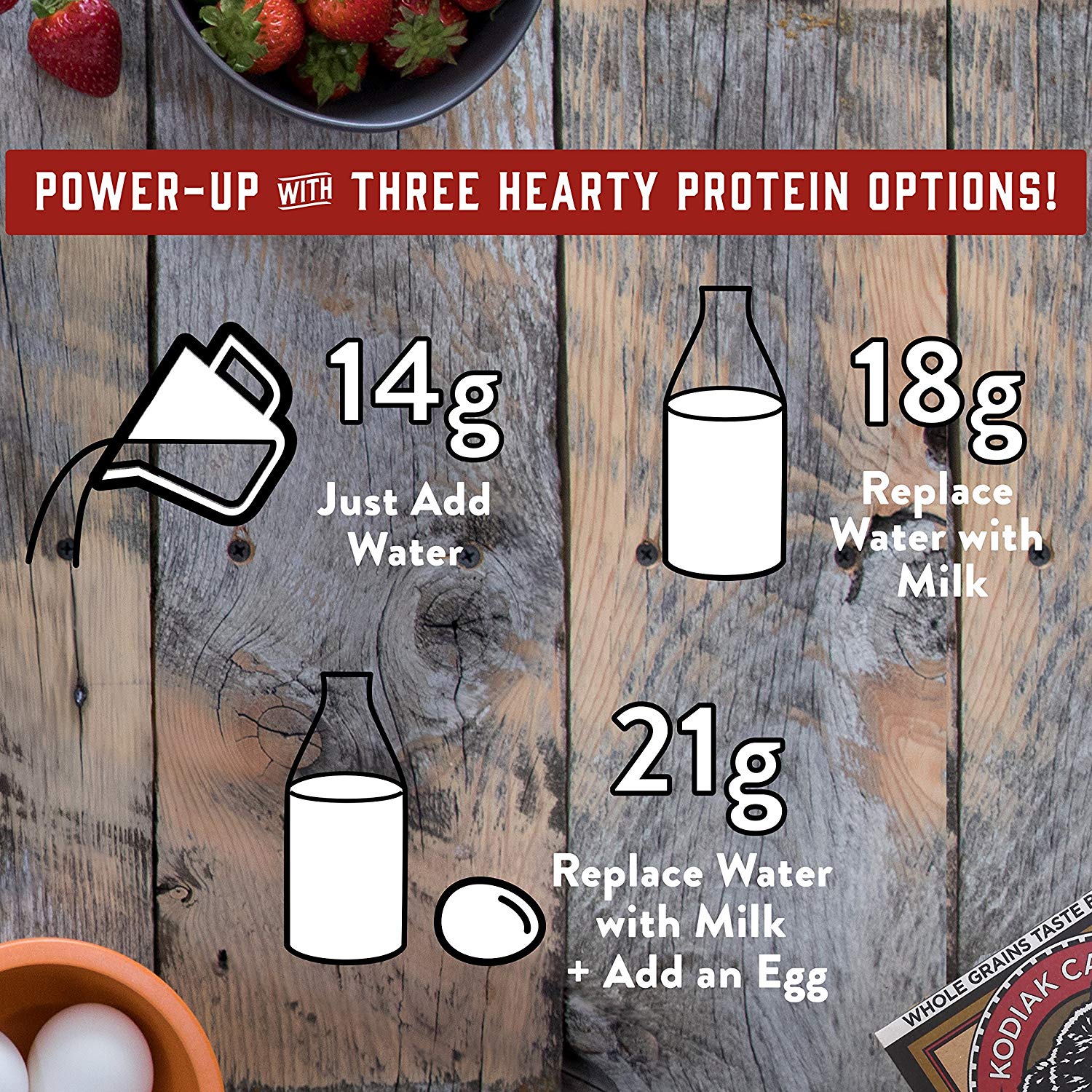 Protein Pancake Power Cakes