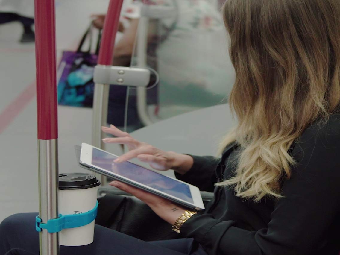 Public Transportation Cup Holder