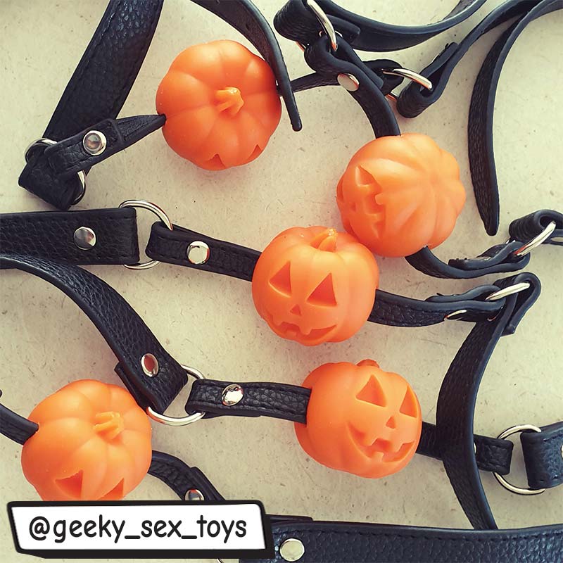 Pumpkin Ball Gag