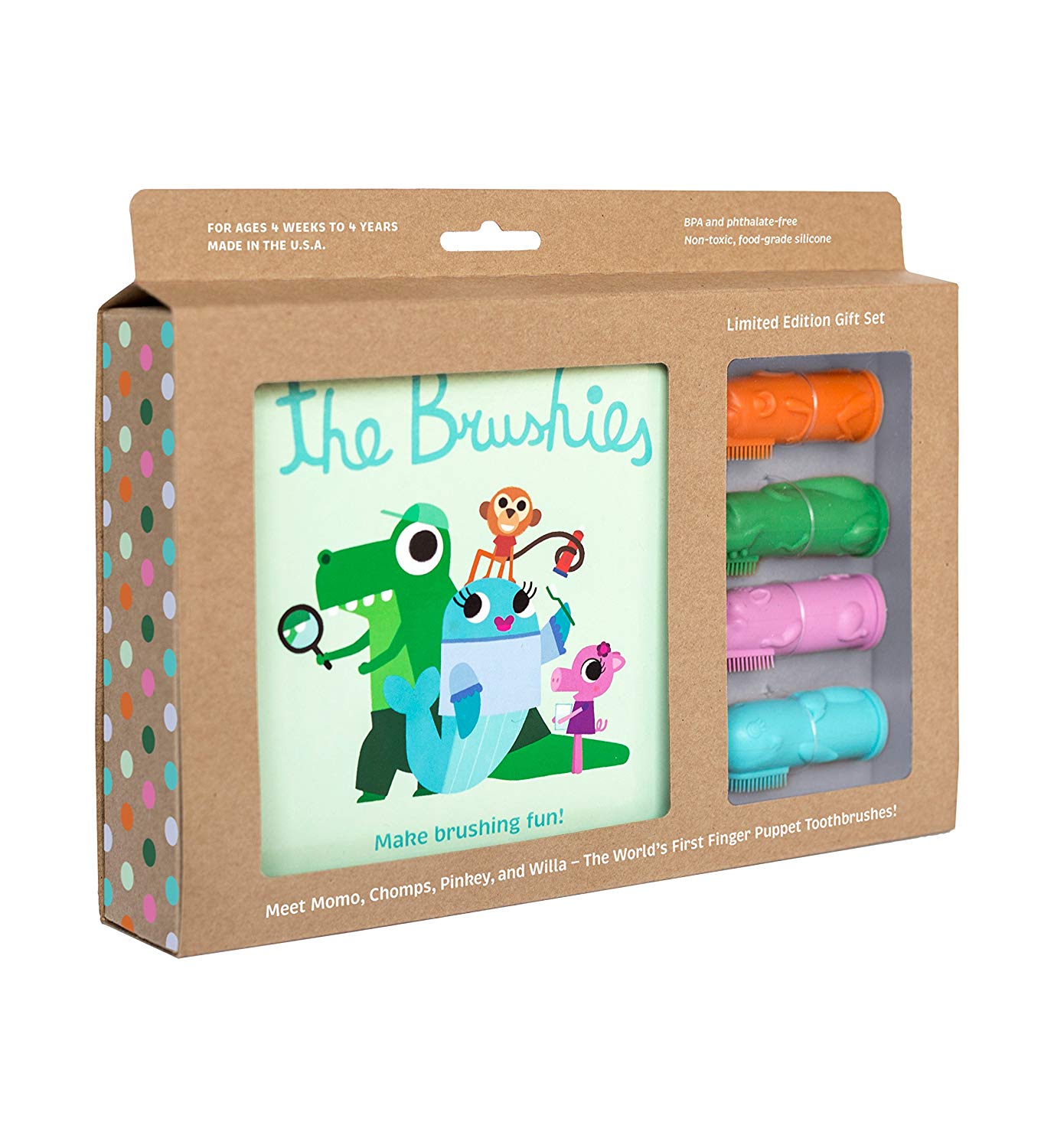 Puppet Toothbrush Gift Set