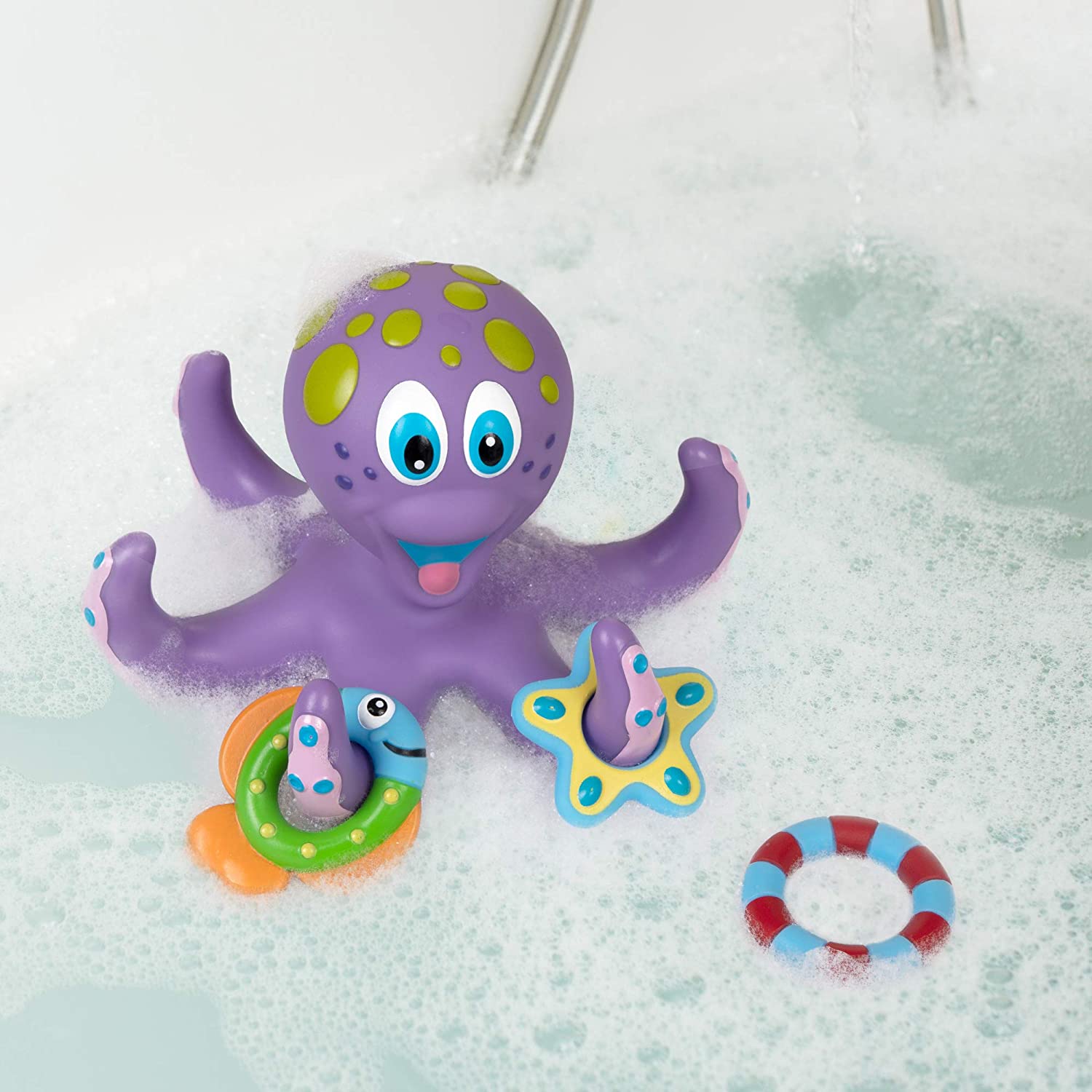 Purple Octopus Bath Toy