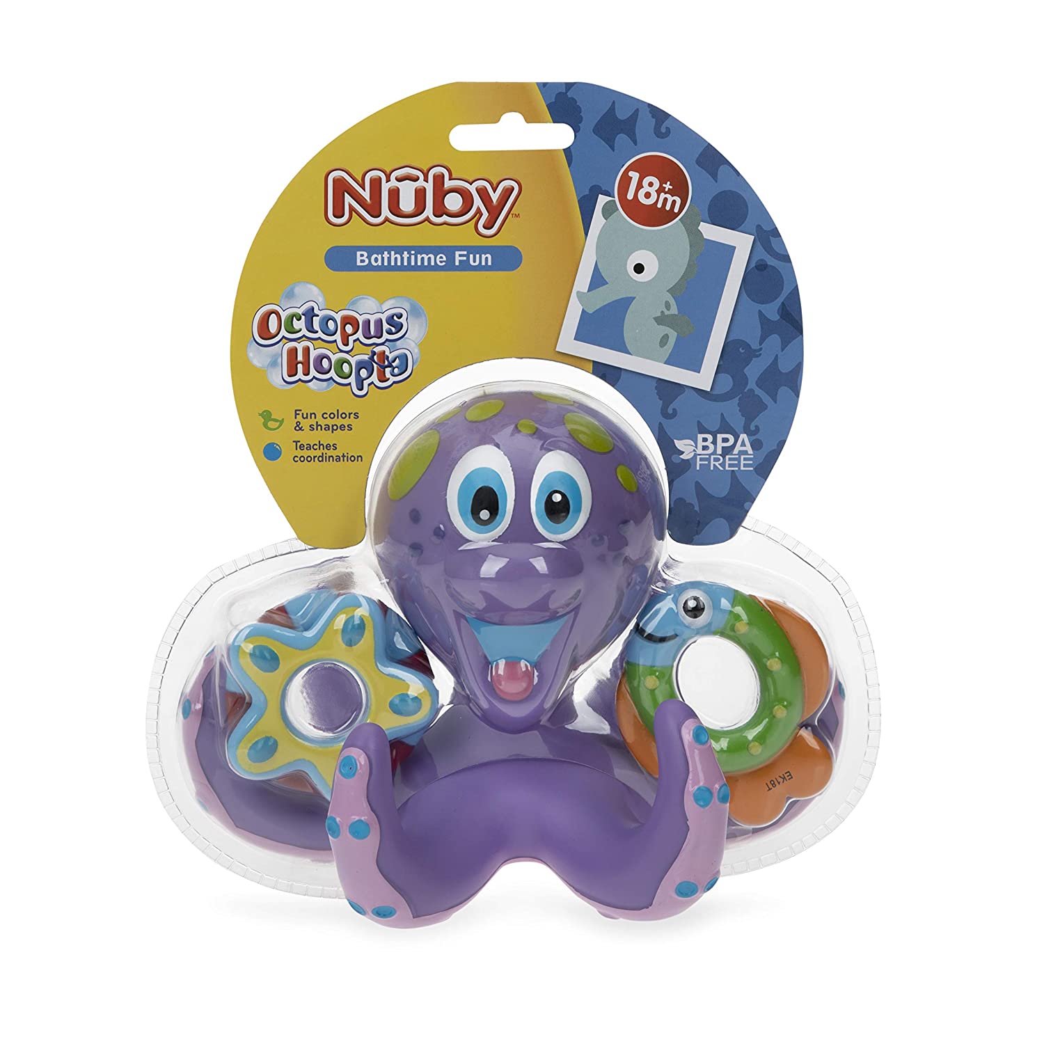 Purple Octopus Bath Toy