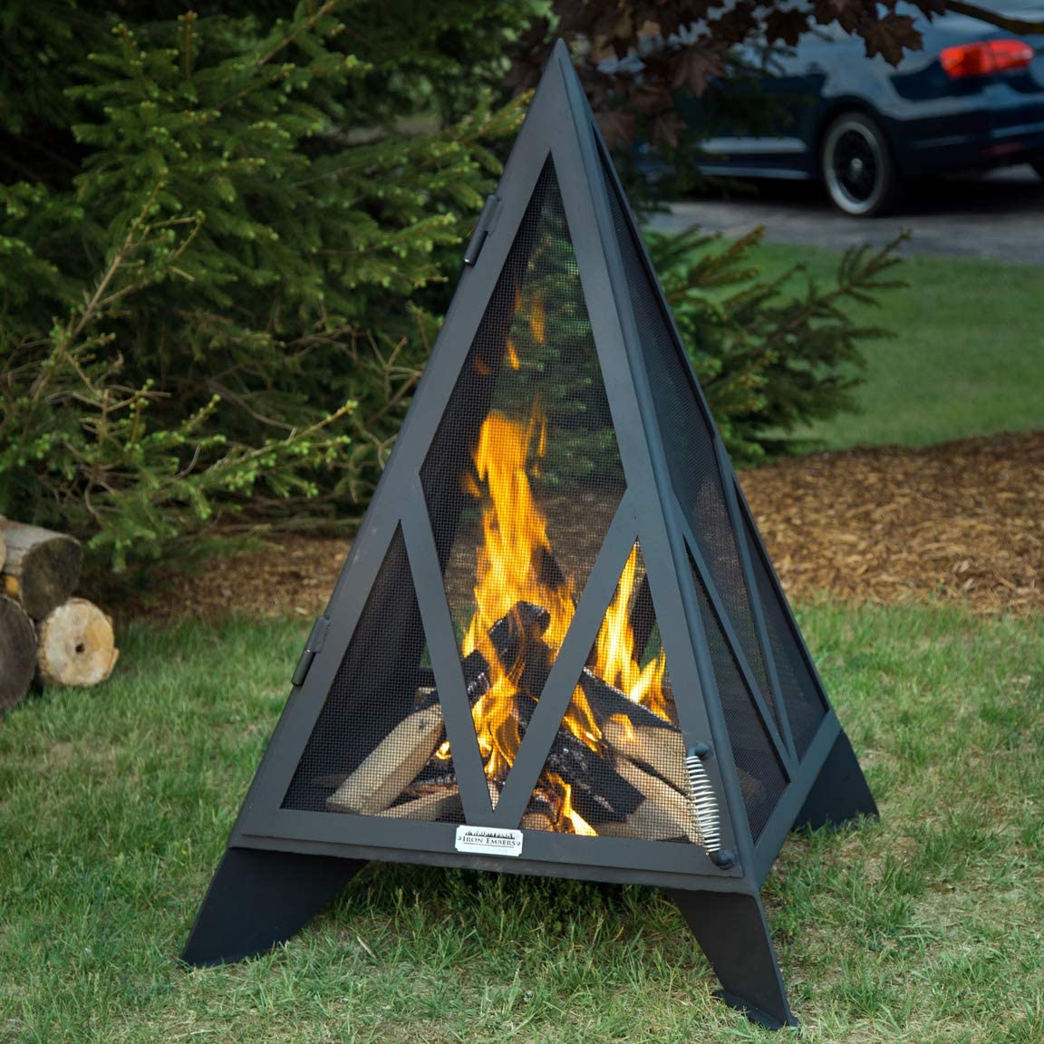 Pyramid Bonfire Pit