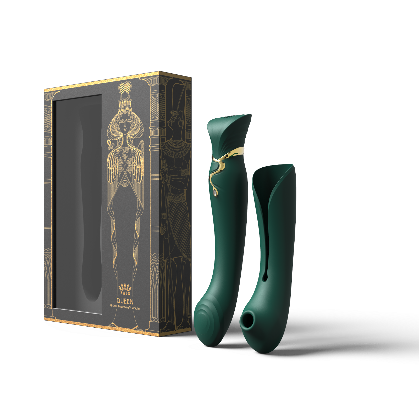 Queen Set G-spot Vibrator with Suction Sleeve