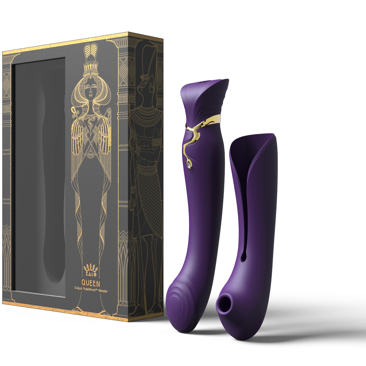 Queen Set G-spot Vibrator with Suction Sleeve