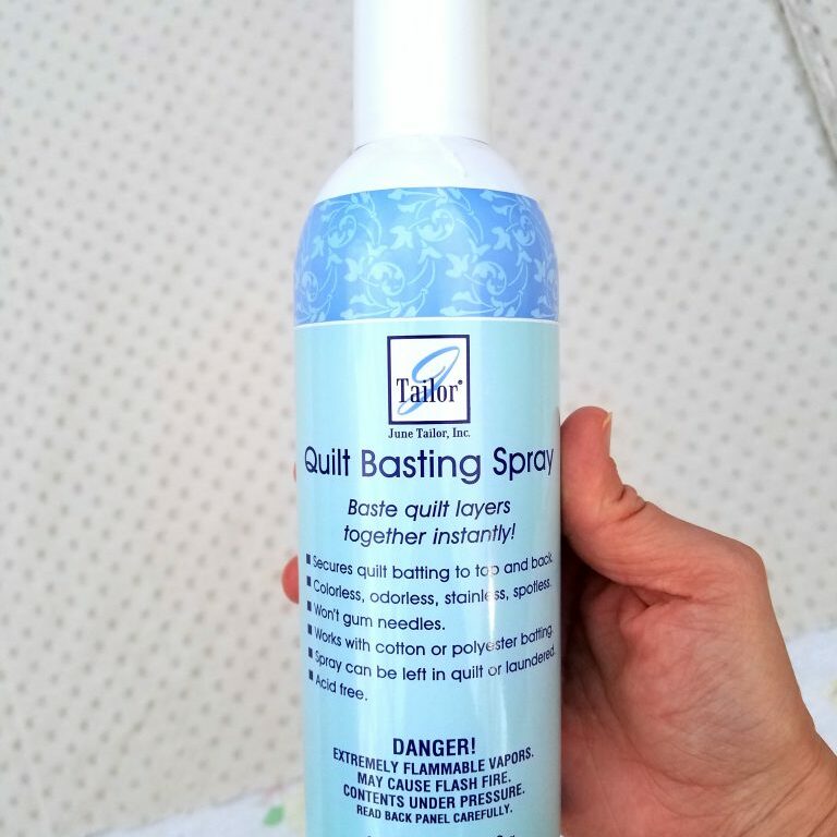 Quilt Basting Spray