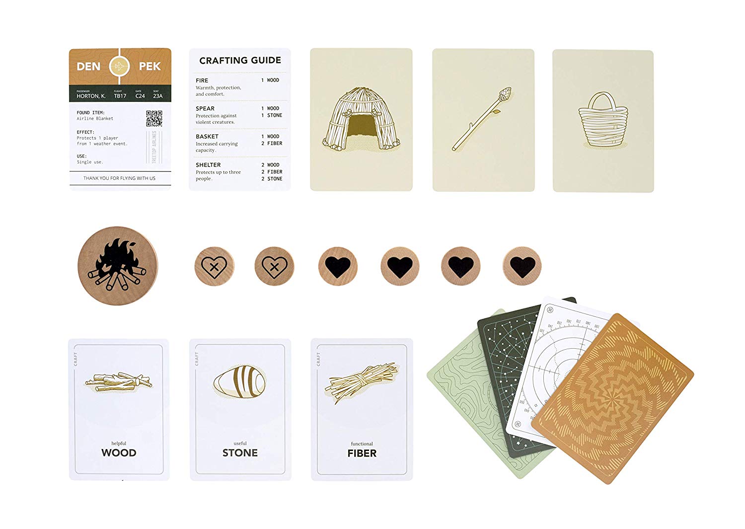 Ravine: A Crafty, Survival and Cooperative Card Game