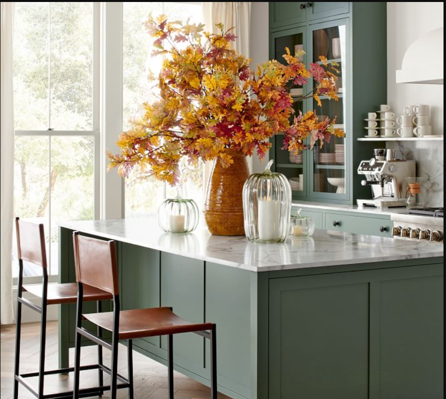 Recycled Glass Pumpkin Cloche