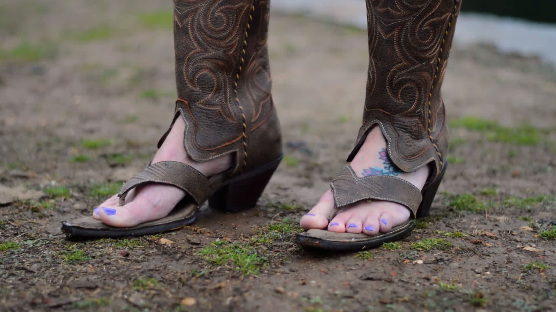 Redneck Boot Sandals