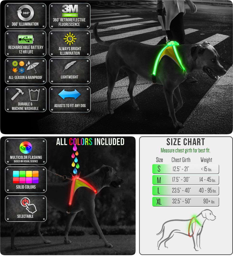 Reflective Harness for Dogs