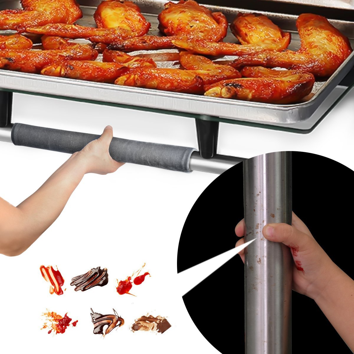 Refrigerator Door Handle Covers