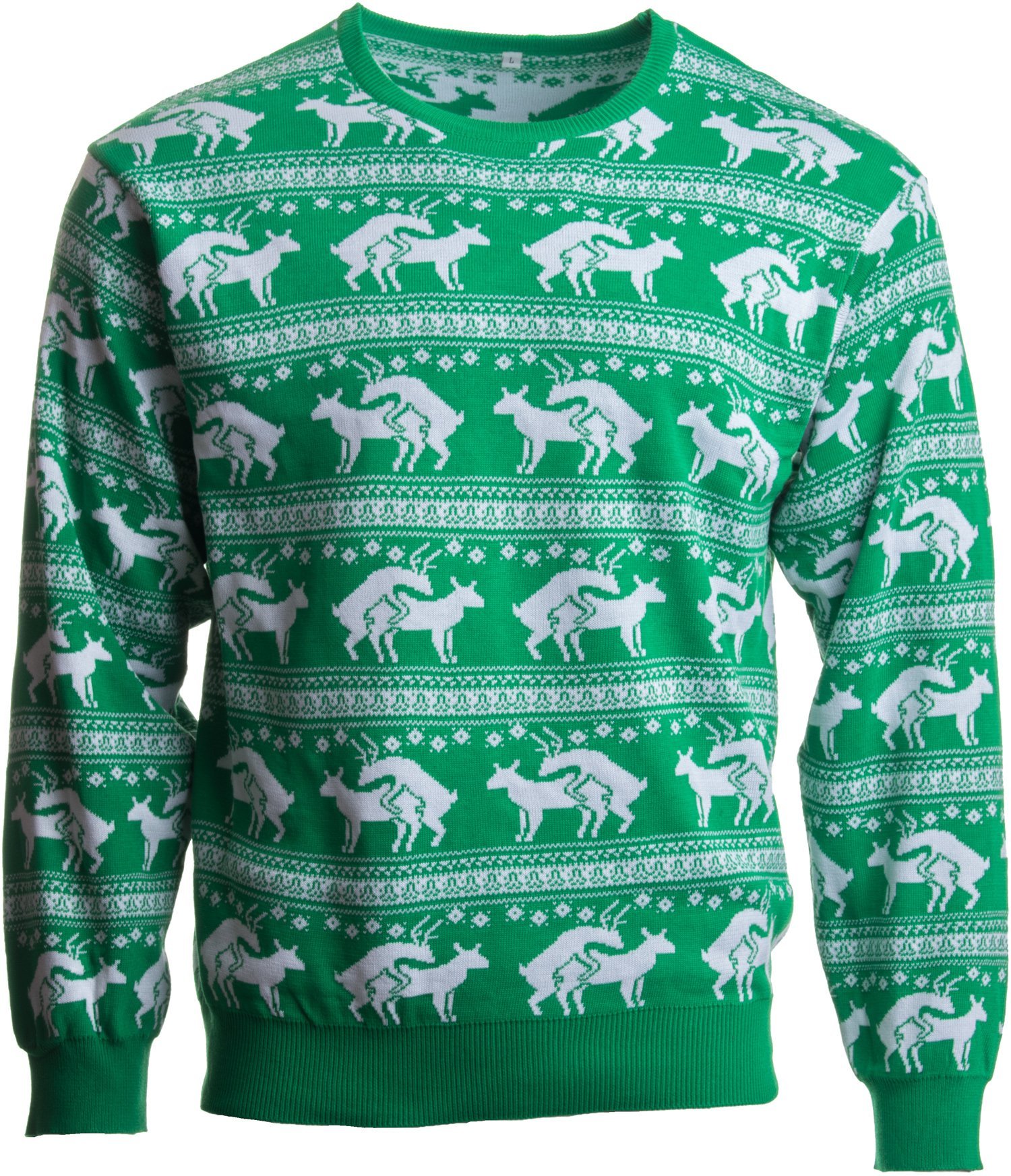 Reindeer Humping Ugly Christmas Sweater