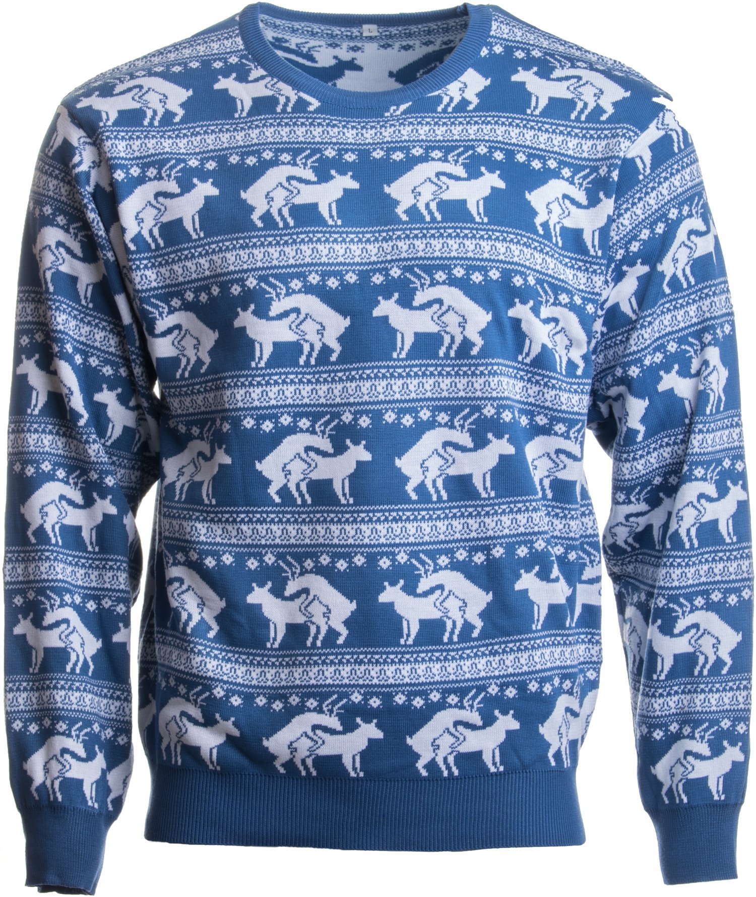 Reindeer Humping Ugly Christmas Sweater