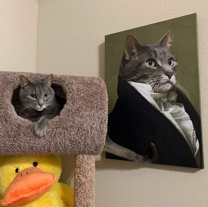 Renaissance Masterpiece Custom Pet Portrait