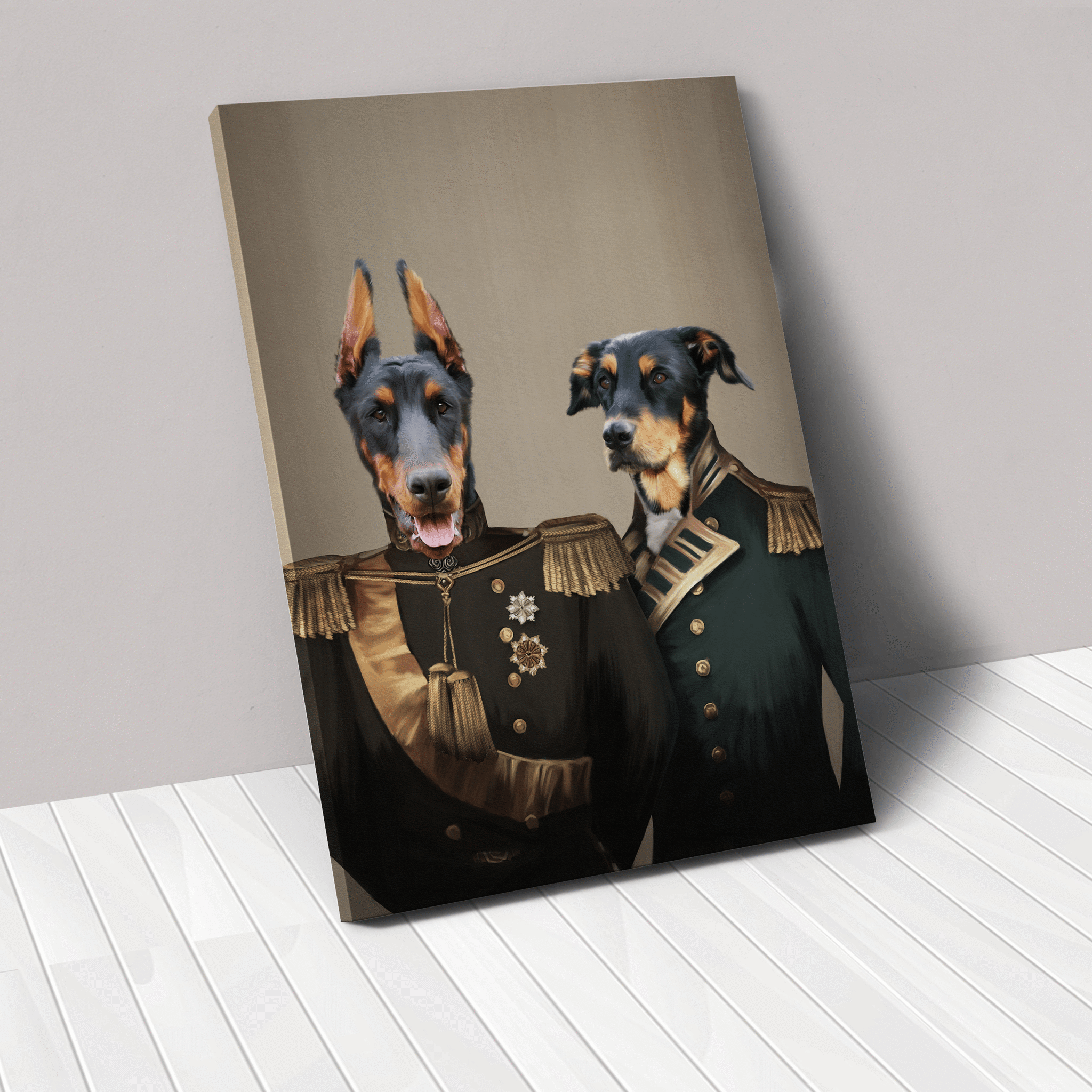 Renaissance Masterpiece Custom Pet Portrait