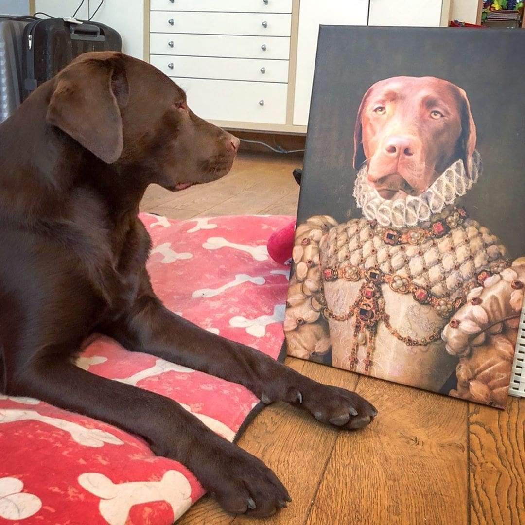 Renaissance Masterpiece Custom Pet Portrait