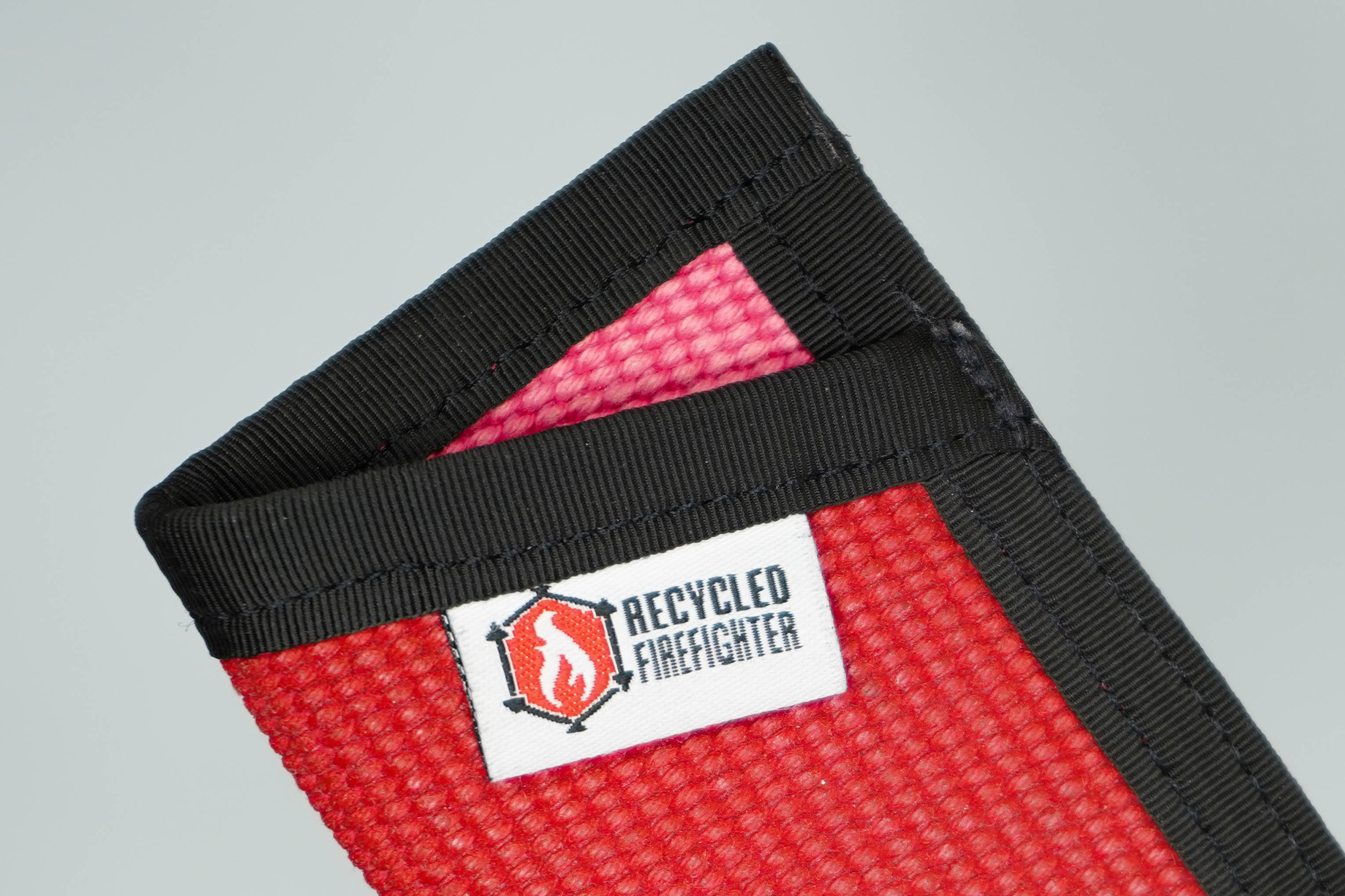 Repurposed Fire Hose Pocket Caddy