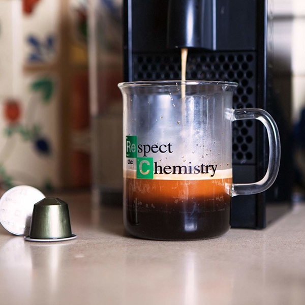 Respect the Chemistry Beaker Mug