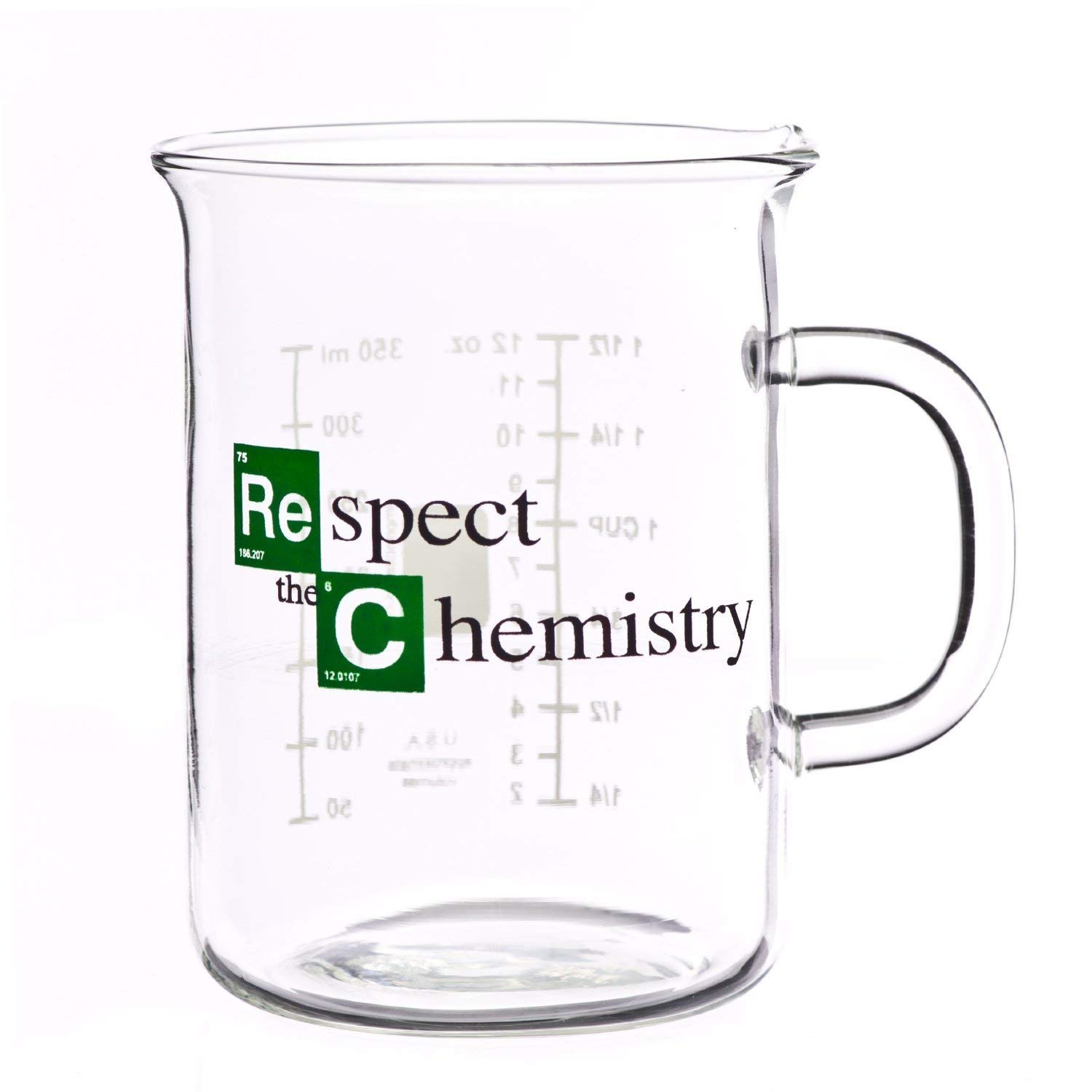 Respect the Chemistry Beaker Mug 