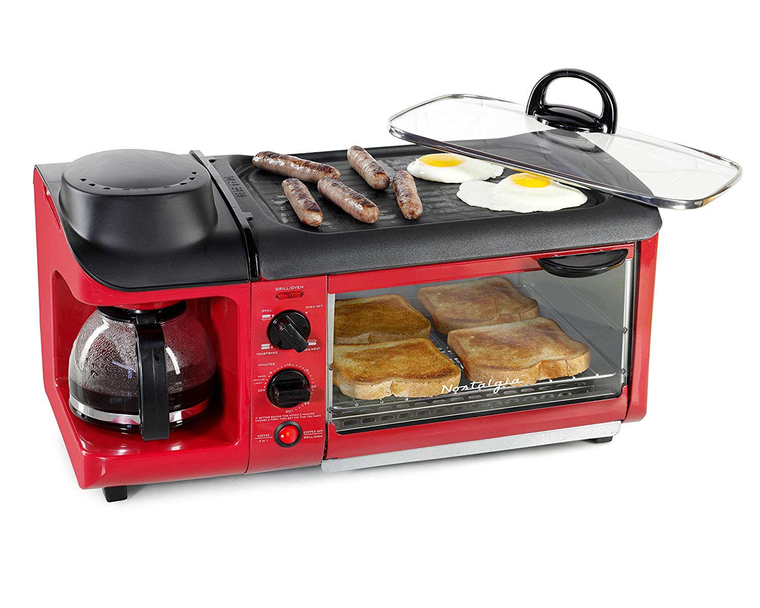 Retro 3-in-1 Family Size Breakfast Station