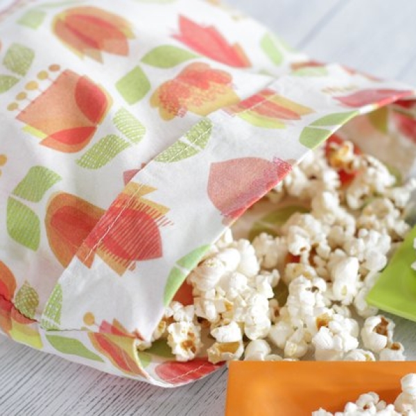 Reusable Microwave Popcorn Bag