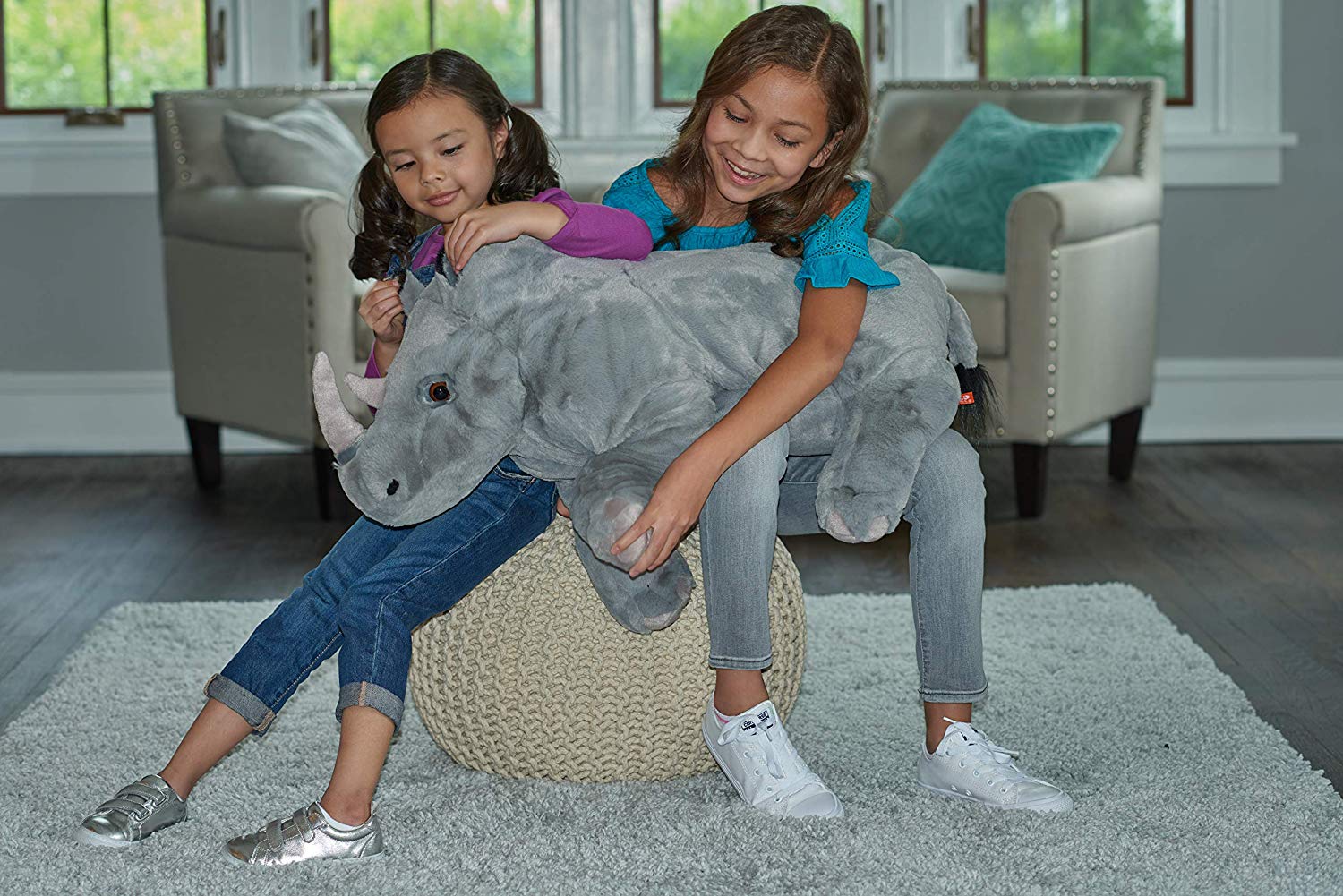 Rhino Stuffed Animal - 30