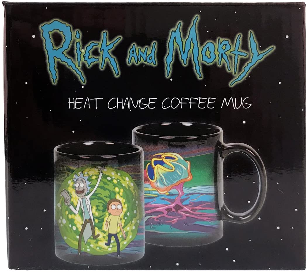 Rick And Morty Heat Reactive Coffee Mug