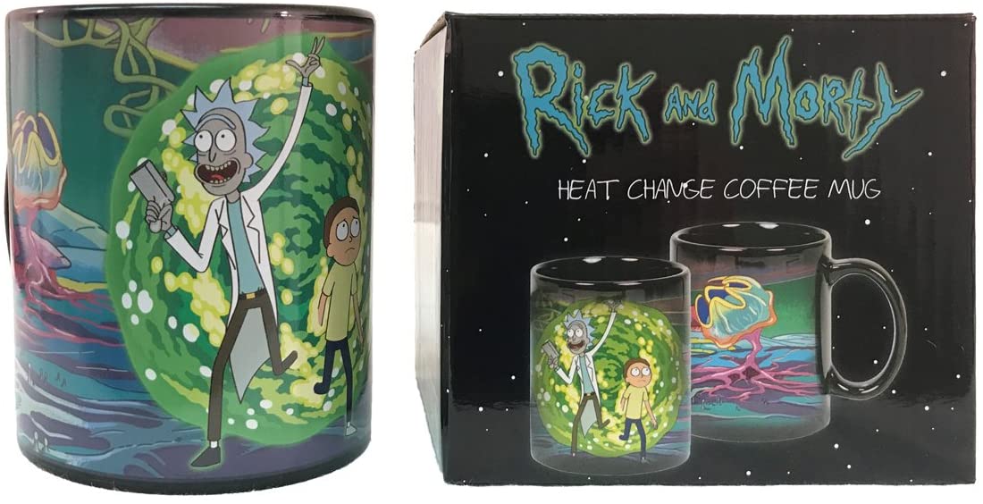 Rick And Morty Heat Reactive Coffee Mug