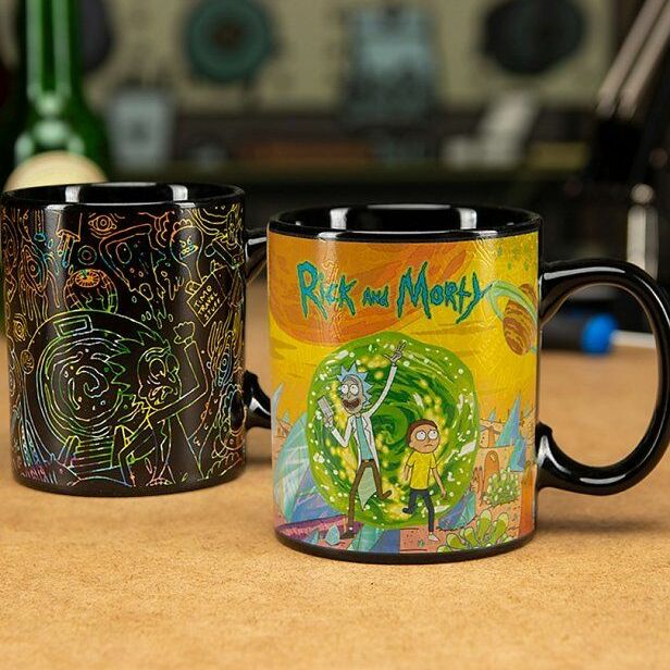 Rick And Morty Heat Reactive Coffee Mug