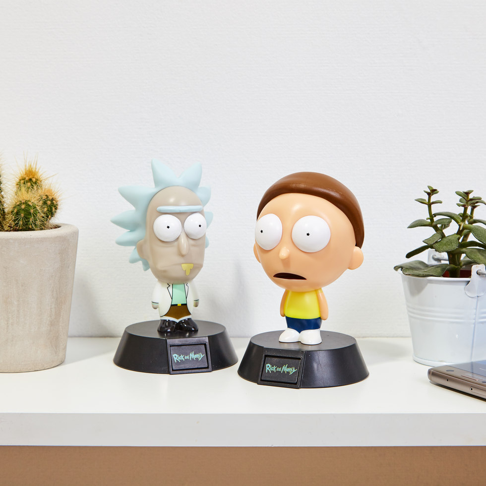 Rick and Morty Icon Lights