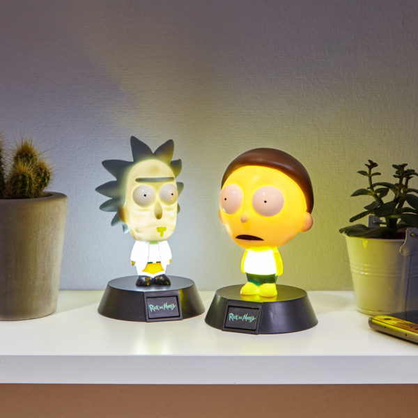 Rick and Morty Icon Lights