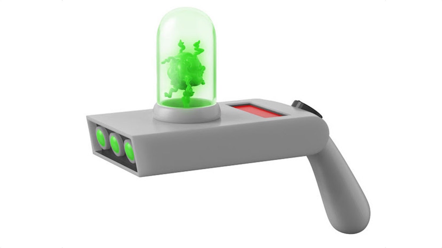 Rick & Morty - Portal Gun Toy 