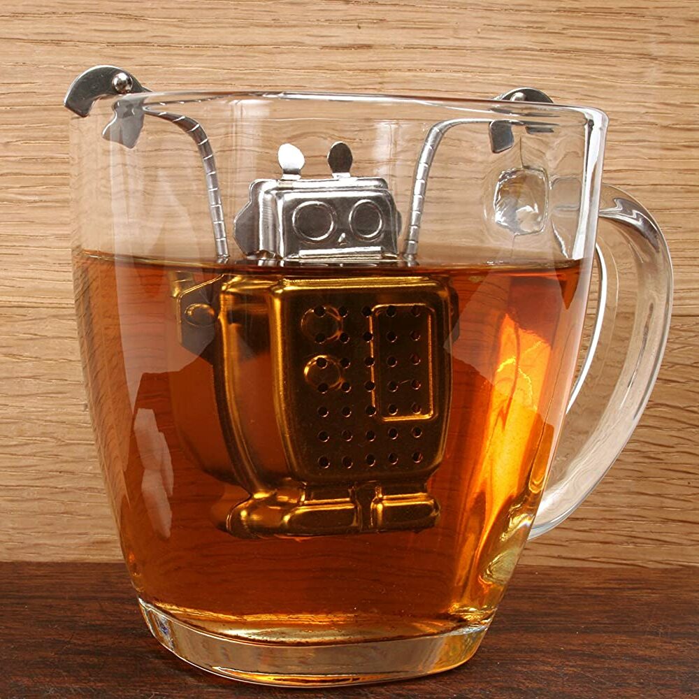 Robot Tea Infuser and Drip Tray