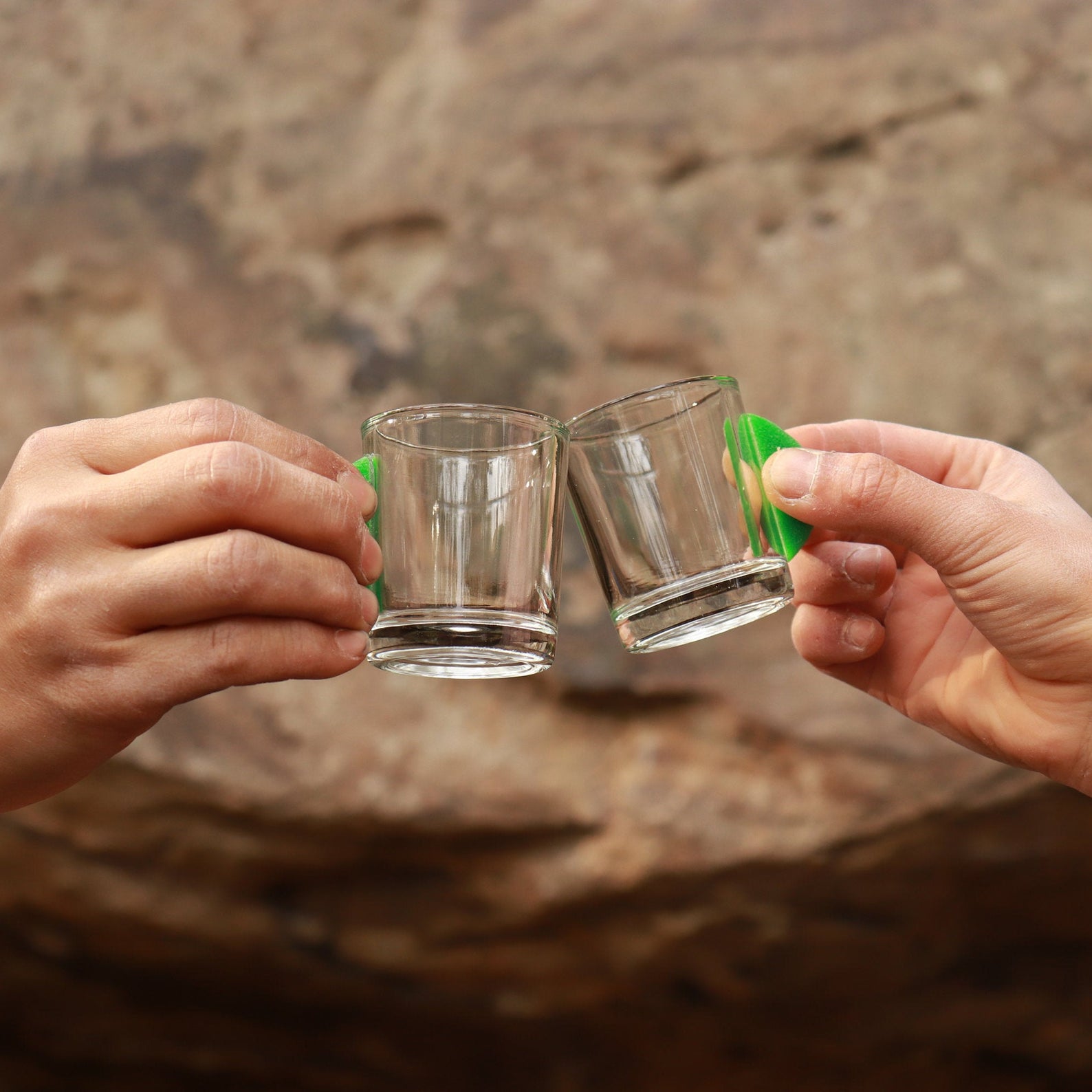 Rock Climbing Shot Glass