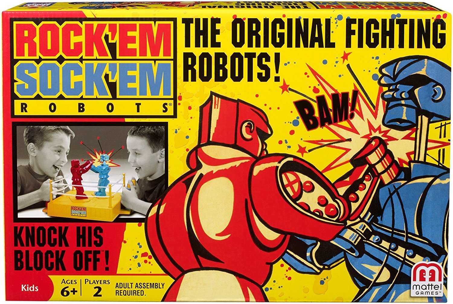 Rock 'Em Sock 'Em Robots Game