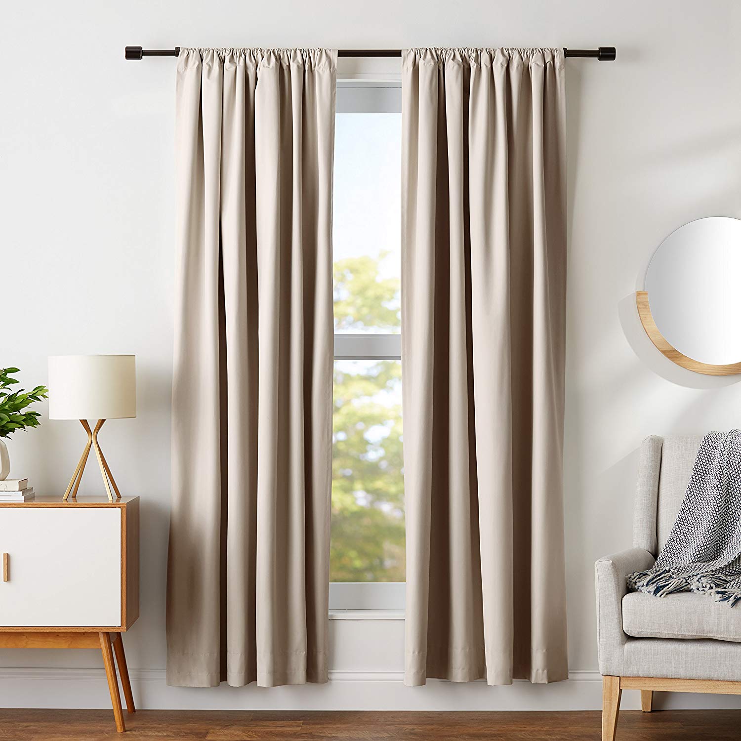 Room Blackout Window Panel Curtains 