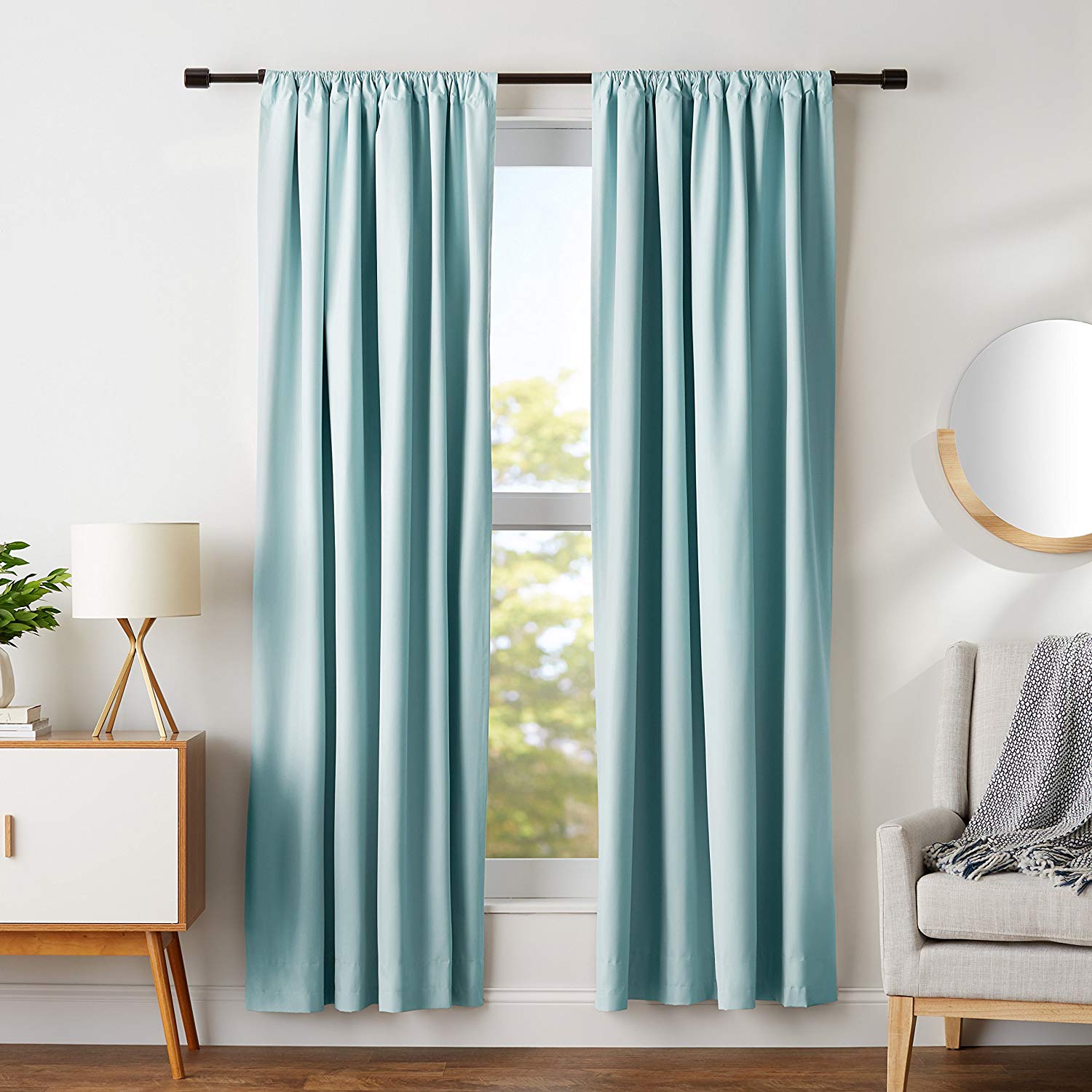 Room Blackout Window Panel Curtains 