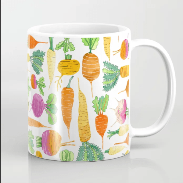 Root Veggies Coffee Mug